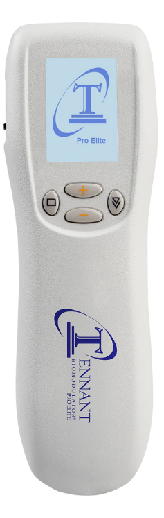 Tennant BioModulator microcurrent device certified by Dr. Tennant for pain relief and energy restoration
