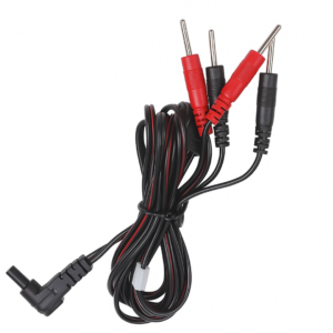 Tennant BioModulator® 4-Pin Connection Wire accessory for connecting multiple electrodes and conductive accessories to the BioModulator® during adaptive biofeedback and microcurrent applications.