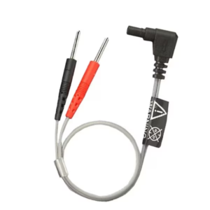 Tennant BioModulator® Replacement Lead Wires designed to connect electrodes, conductive accessories, and treatment attachments to the BioModulator® for adaptive biofeedback and microcurrent applications.