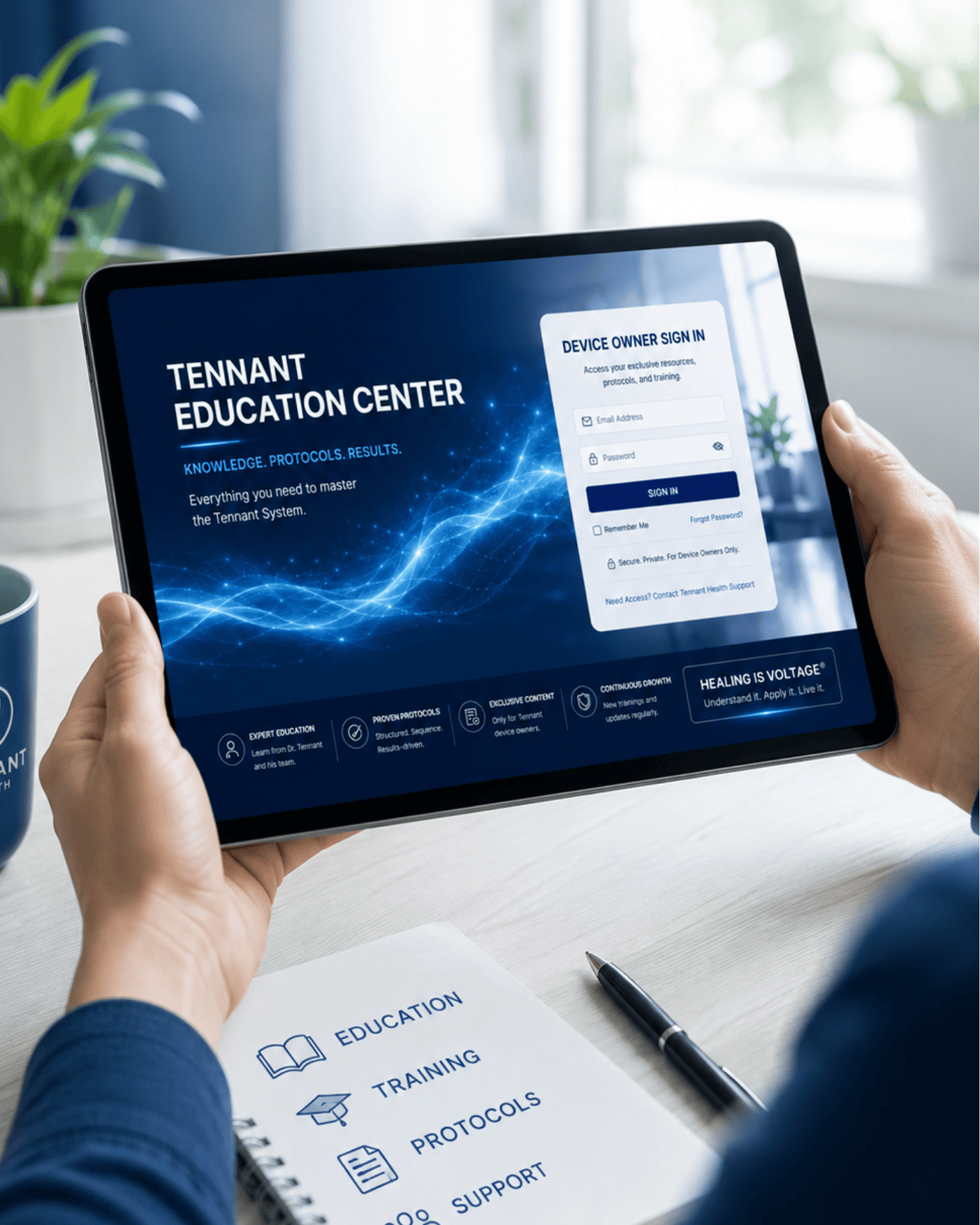 Tennant Education Center access for current Tennant device owners